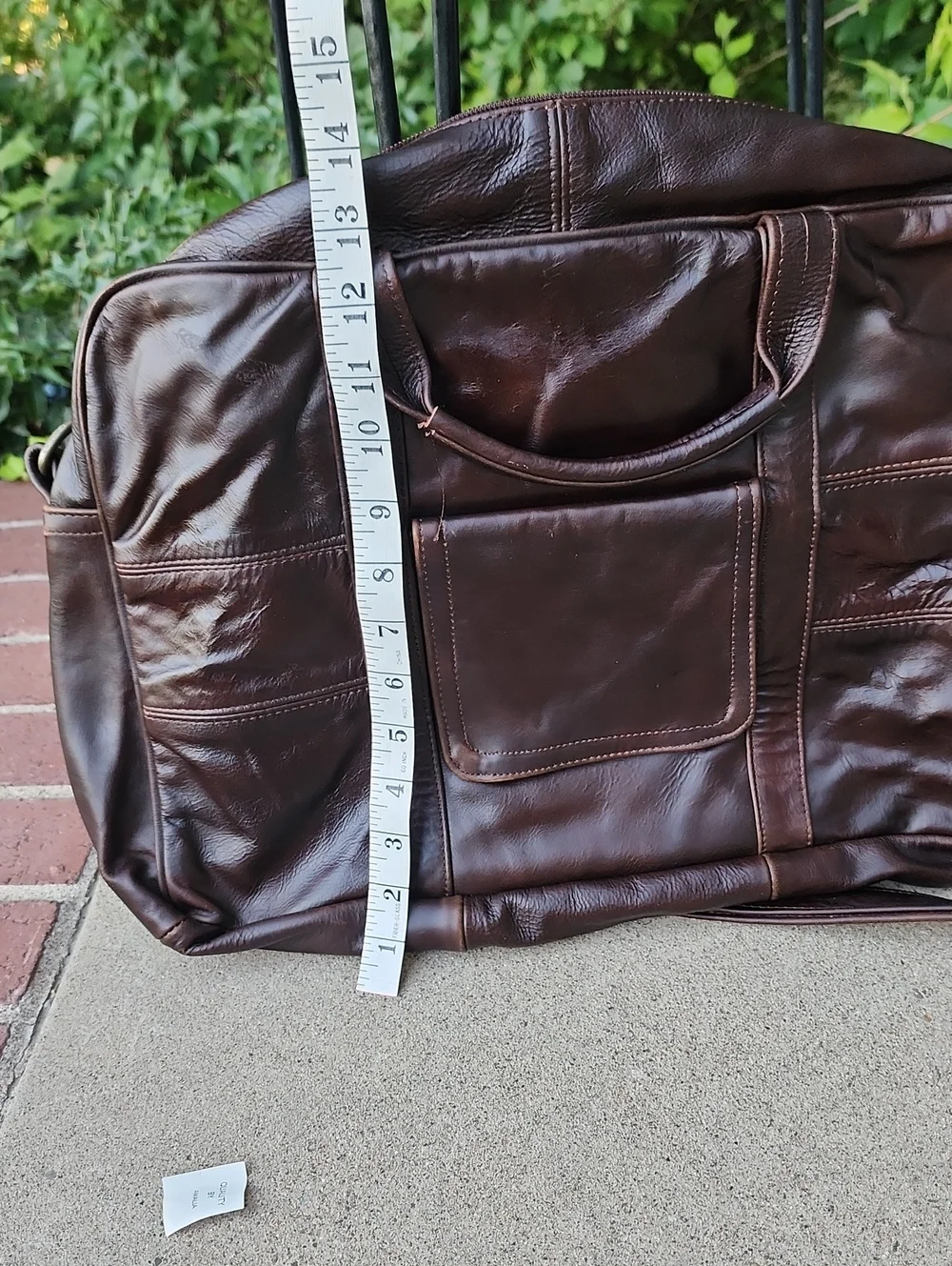 100% Leather Messenger Bag